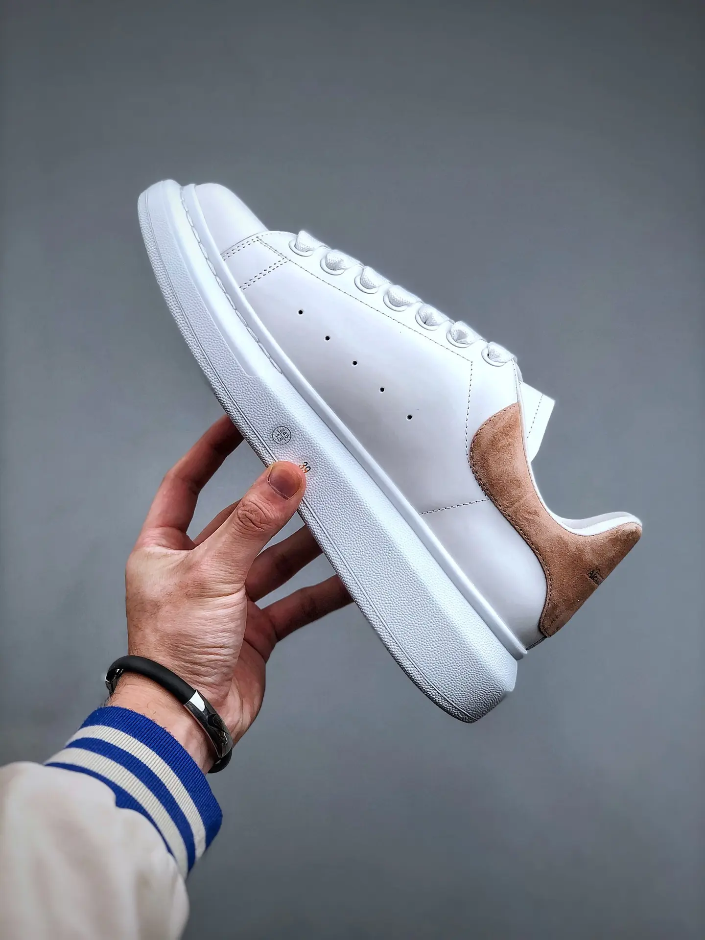 YASSW | Alexander McQueen White Oversized Sneakers Replica Review