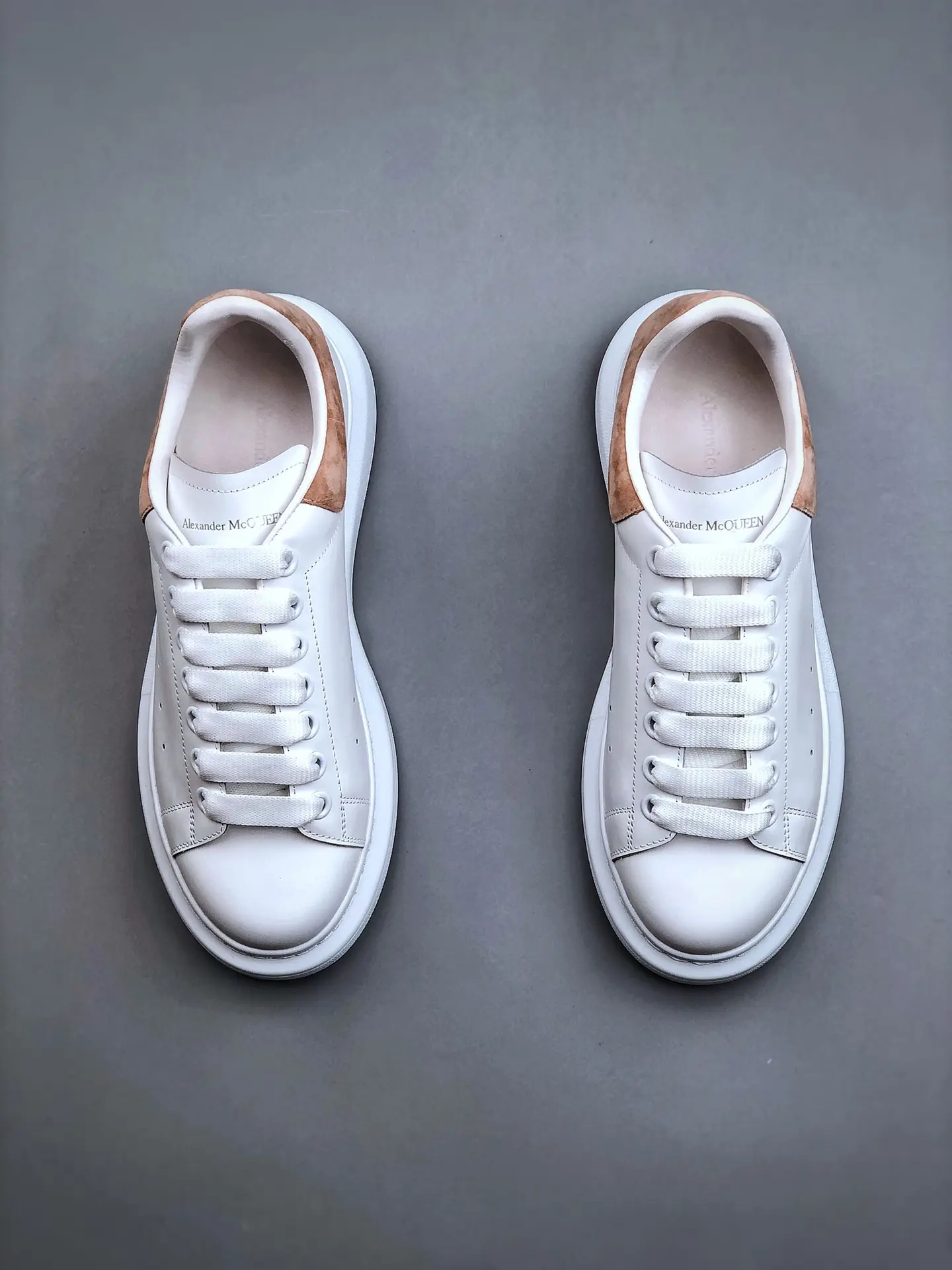 YASSW | Alexander McQueen White Oversized Sneakers Replica Review