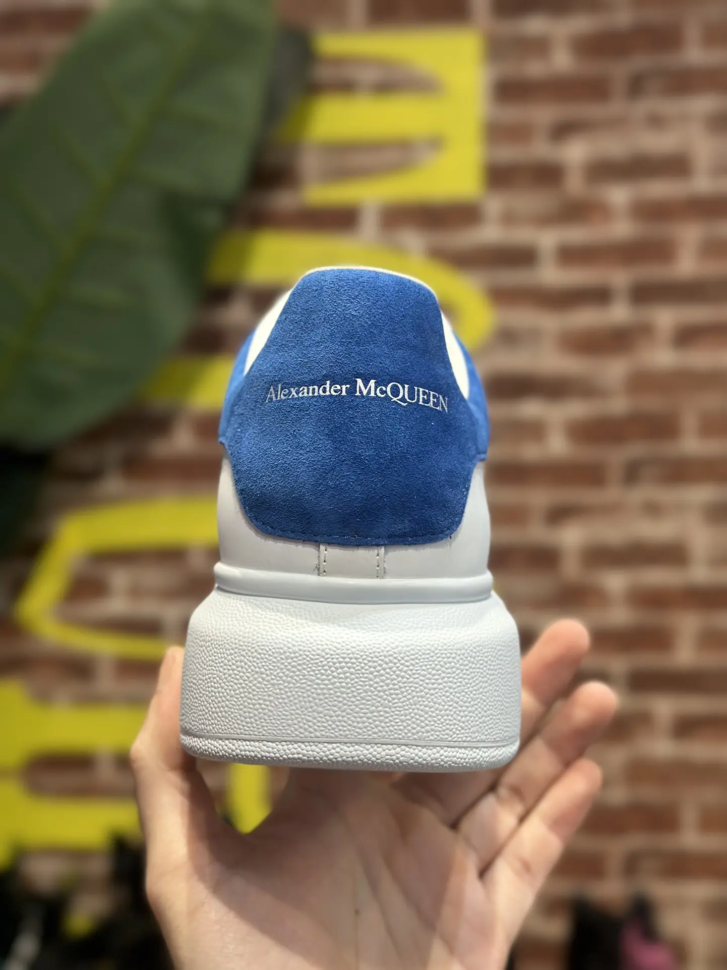 YASSW | Replica Alexander McQueen White Oversized Sneakers Review