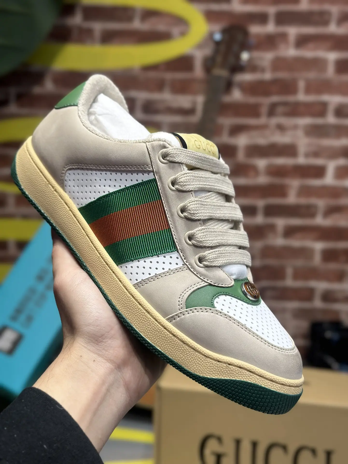 YASSW | Gucci Screener GG Canvas & Leather Sneaker Replica Review