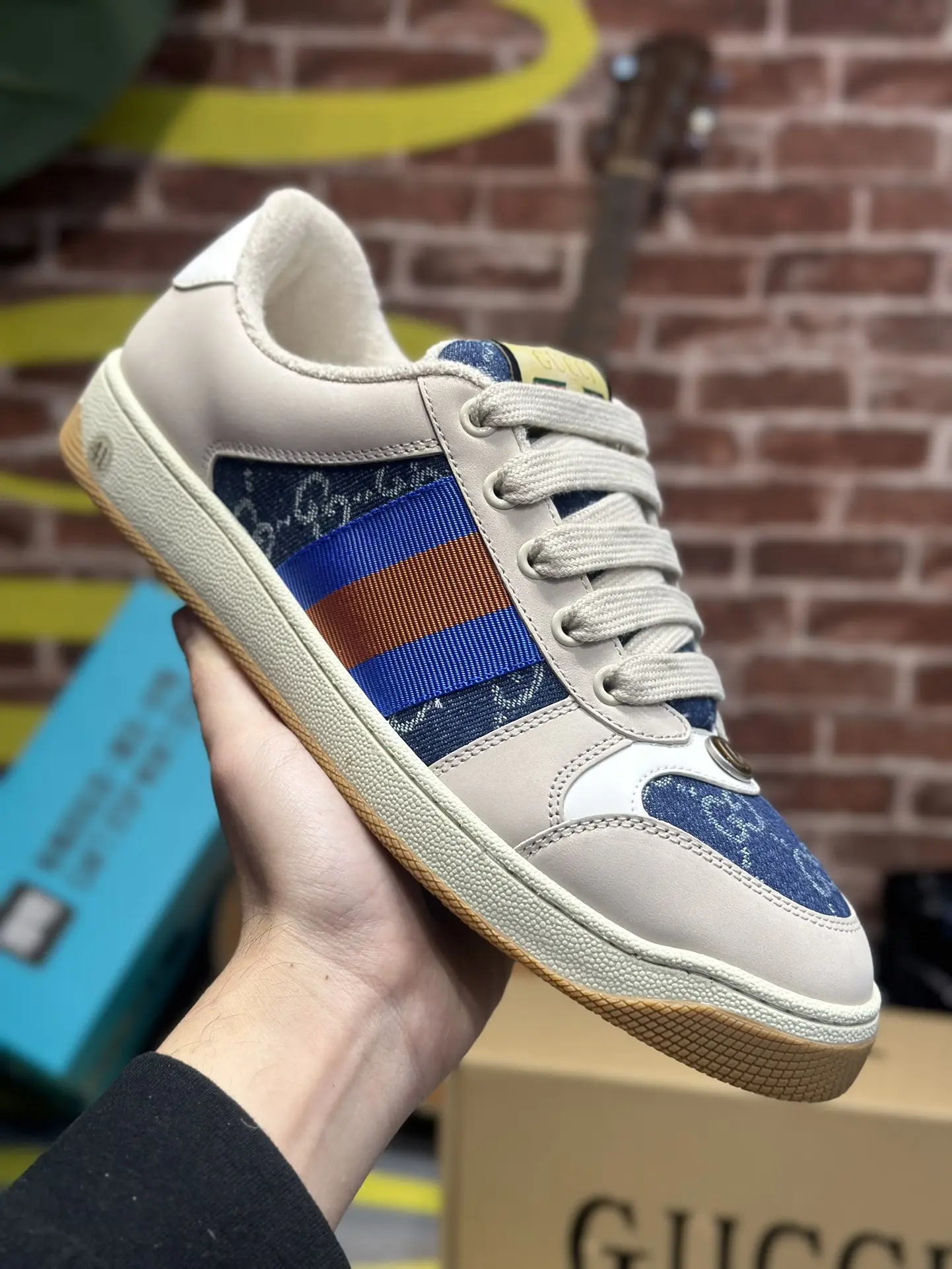 YASSW | Gucci Screener GG Canvas & Leather Sneaker Replica Review