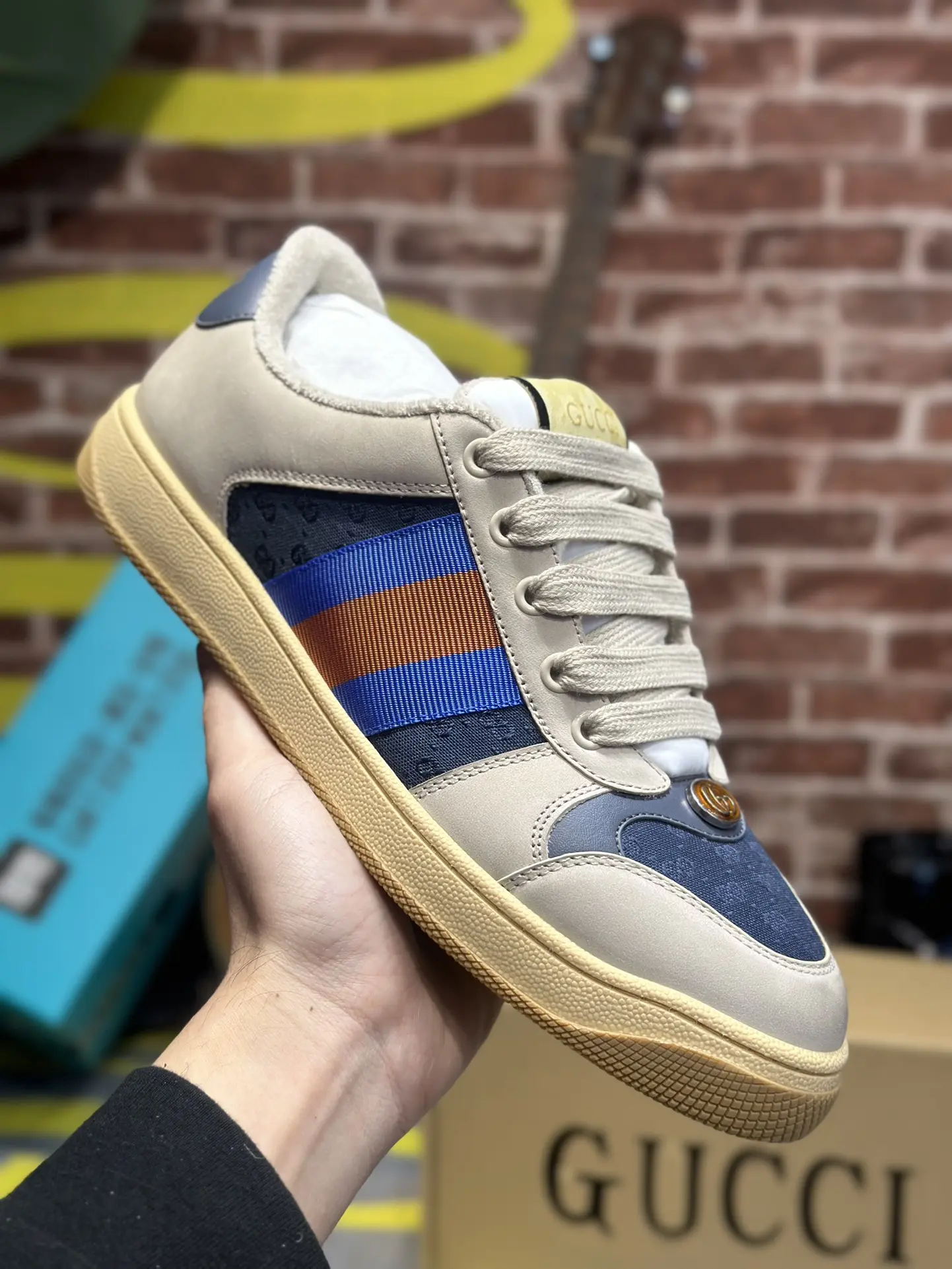 YASSW | Gucci Screener GG Canvas & Leather Sneaker Replica Review