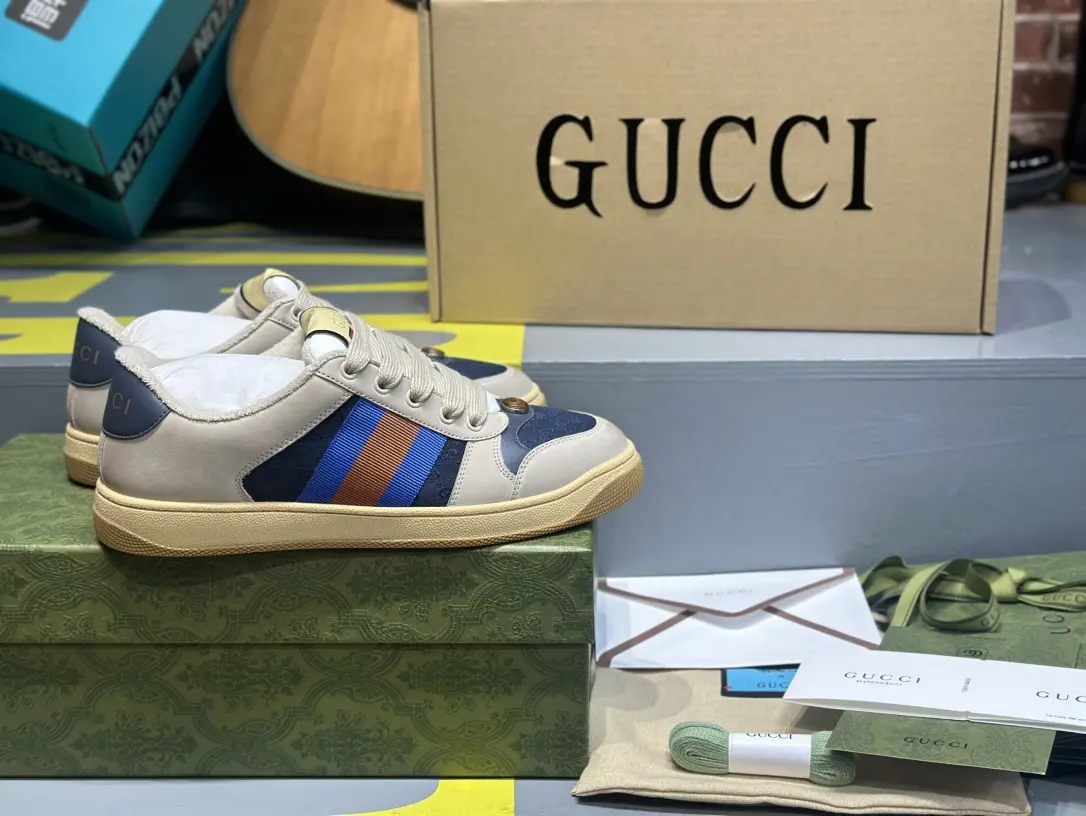 YASSW | The Ultimate Guide to Replica Gucci Screener Sneakers: Colors, Styles, and More