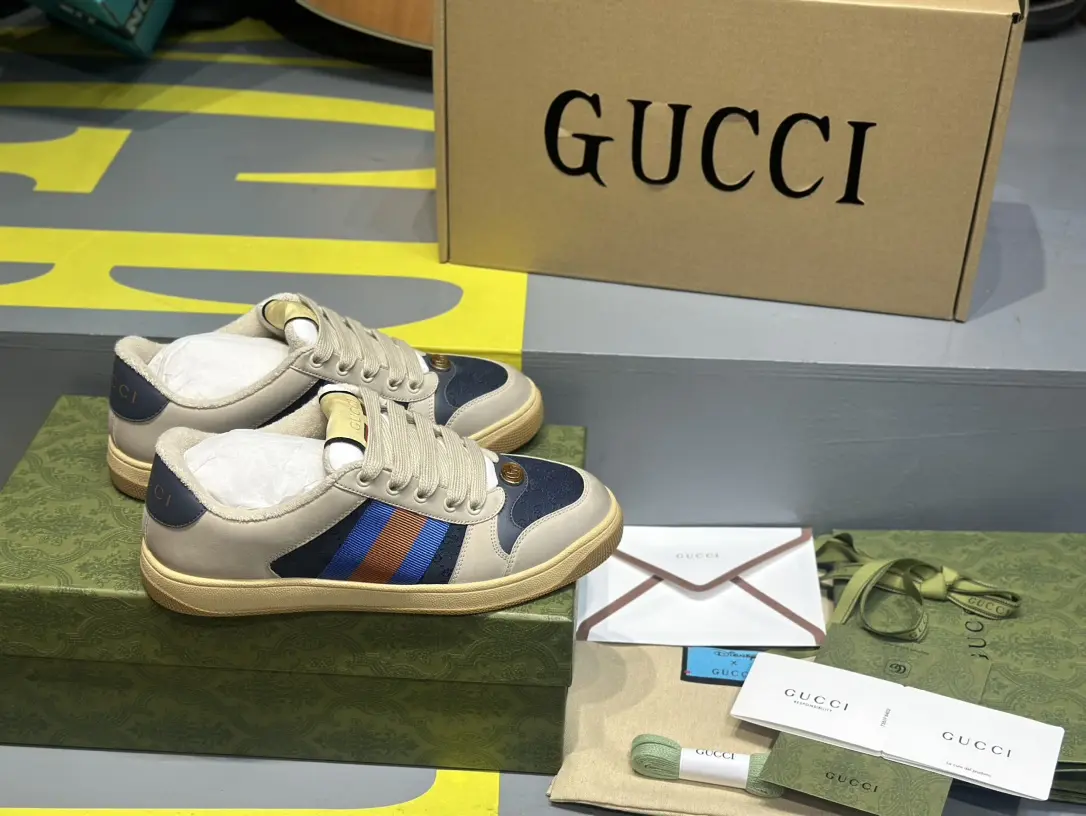 YASSW | The Ultimate Guide to Replica Gucci Screener Sneakers: Colors, Styles, and More