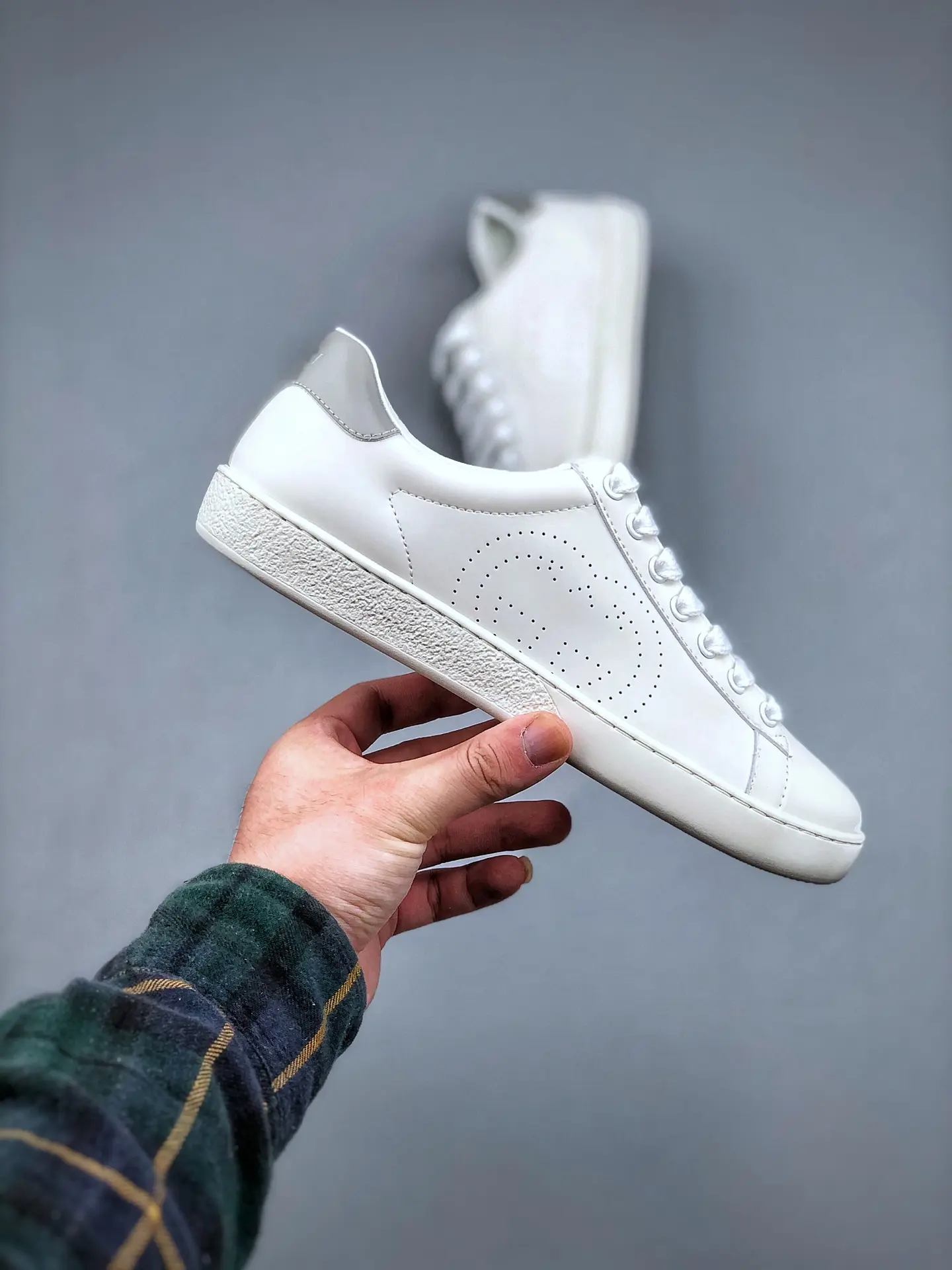 YASSW | Gucci Ace Sneakers Leather White - Authentic vs Replica Comparison