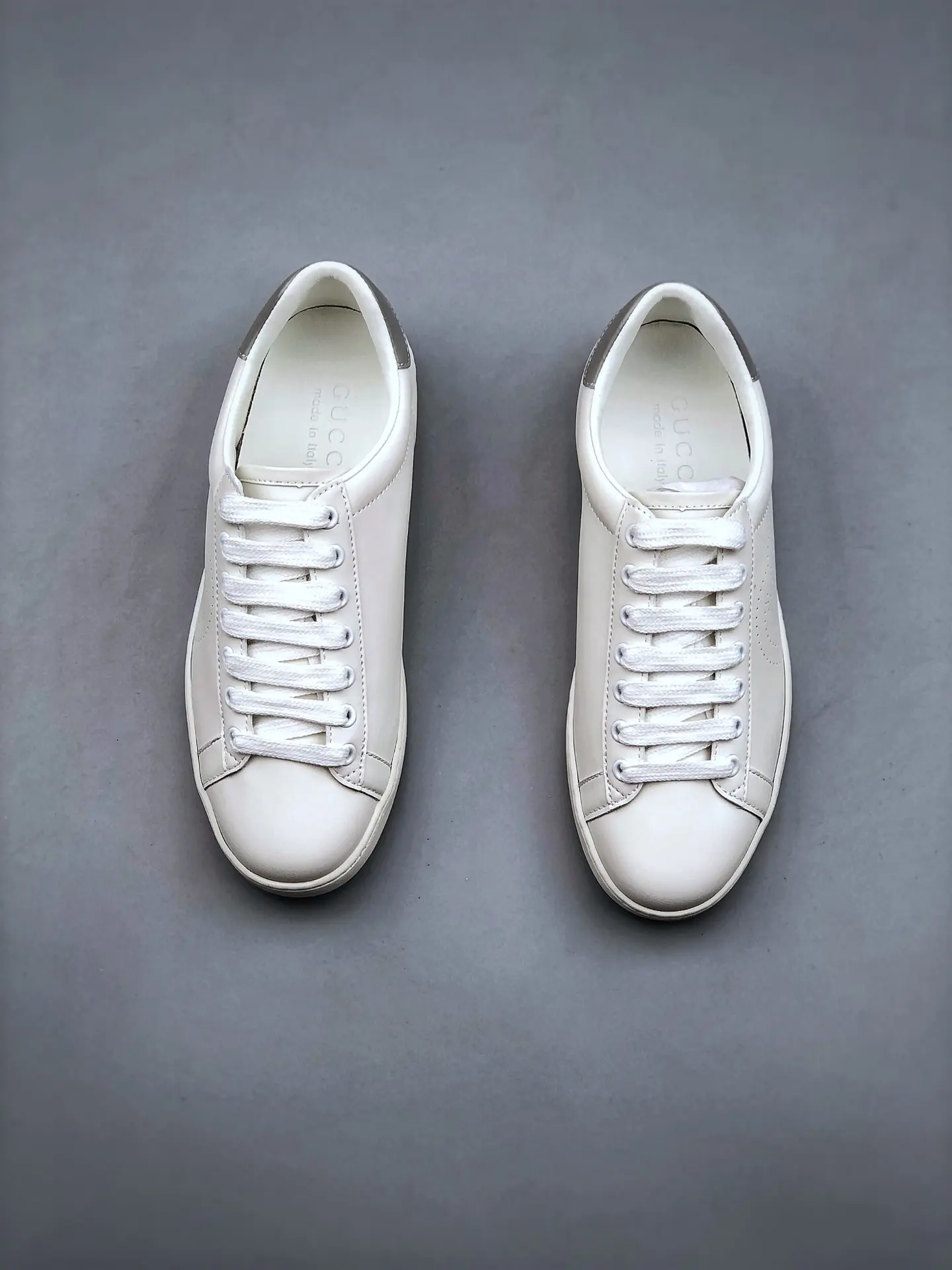 YASSW | Gucci Ace Sneakers Leather White - Authentic vs Replica Comparison