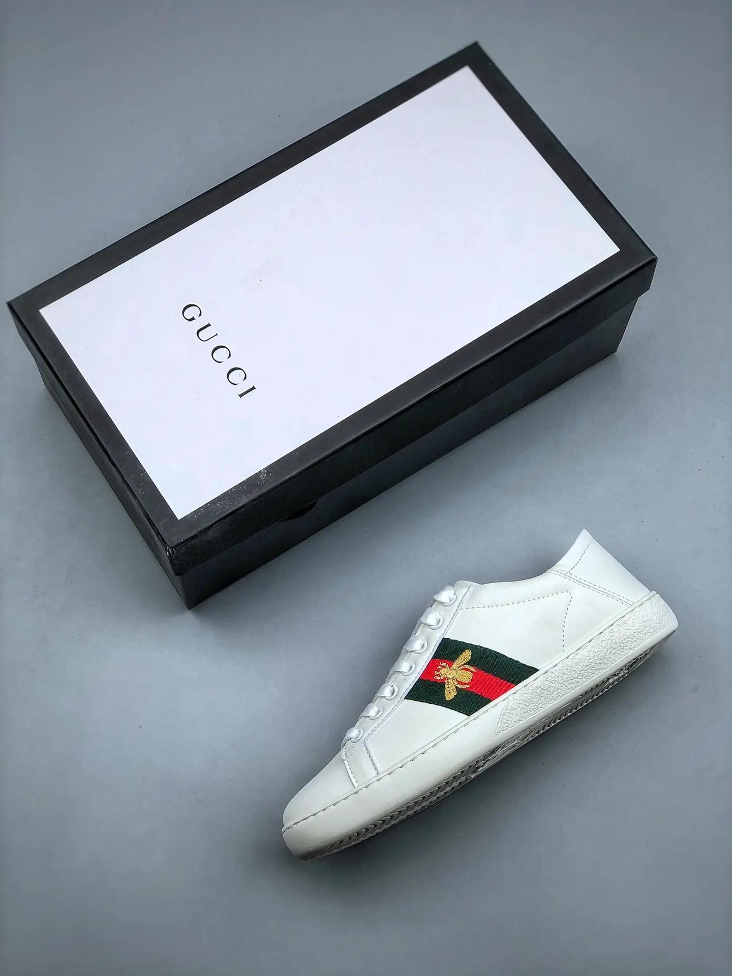 YASSW | Gucci White Ace Leather Sneakers Replica Review: A Detailed Look