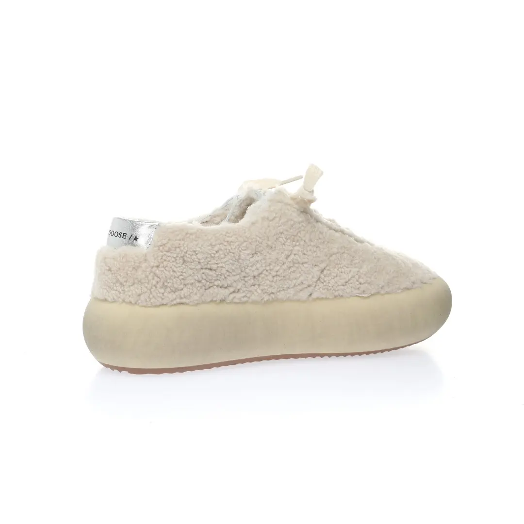 YASSW | Golden Goose Beige Shearling Sneakers: Replica vs. Original