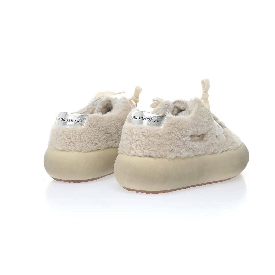 YASSW | Golden Goose Beige Shearling Sneakers: Replica vs. Original