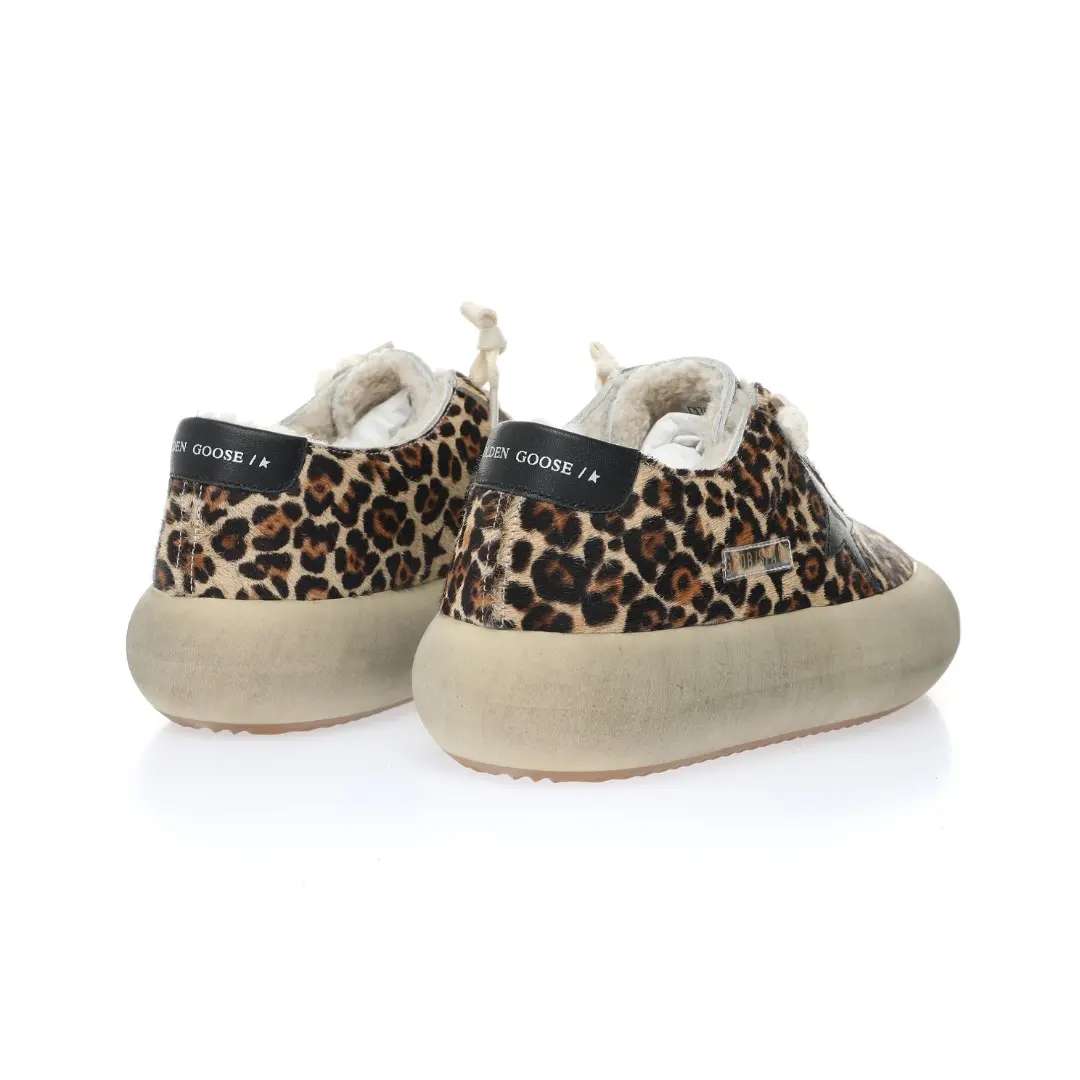 YASSW | Golden Goose Space-Star Leopard Print Sneakers (Replica/Fake)