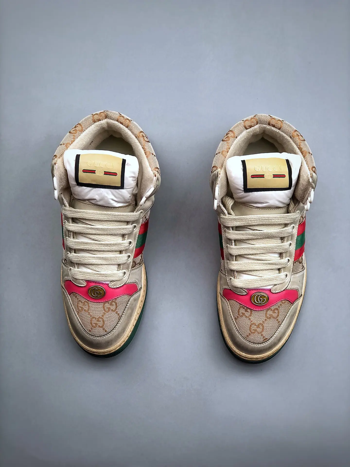 YASSW | Replica Gucci Women's Screener Leather Sneakers, White: A Detailed Review