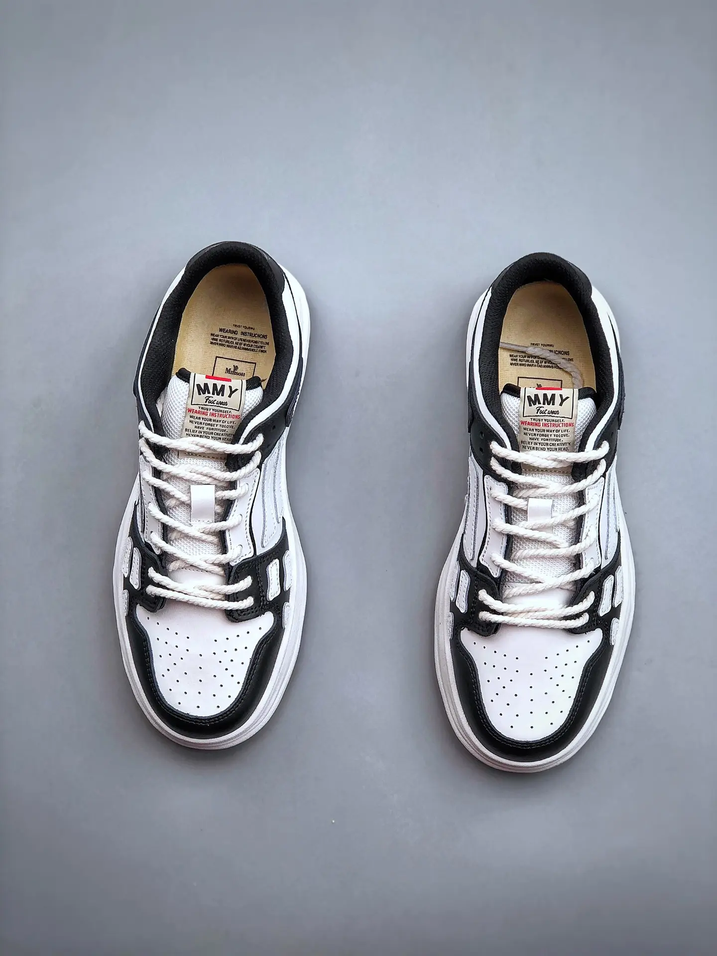 YASSW | Naked Wolfe Hyde Black Leather Sneakers