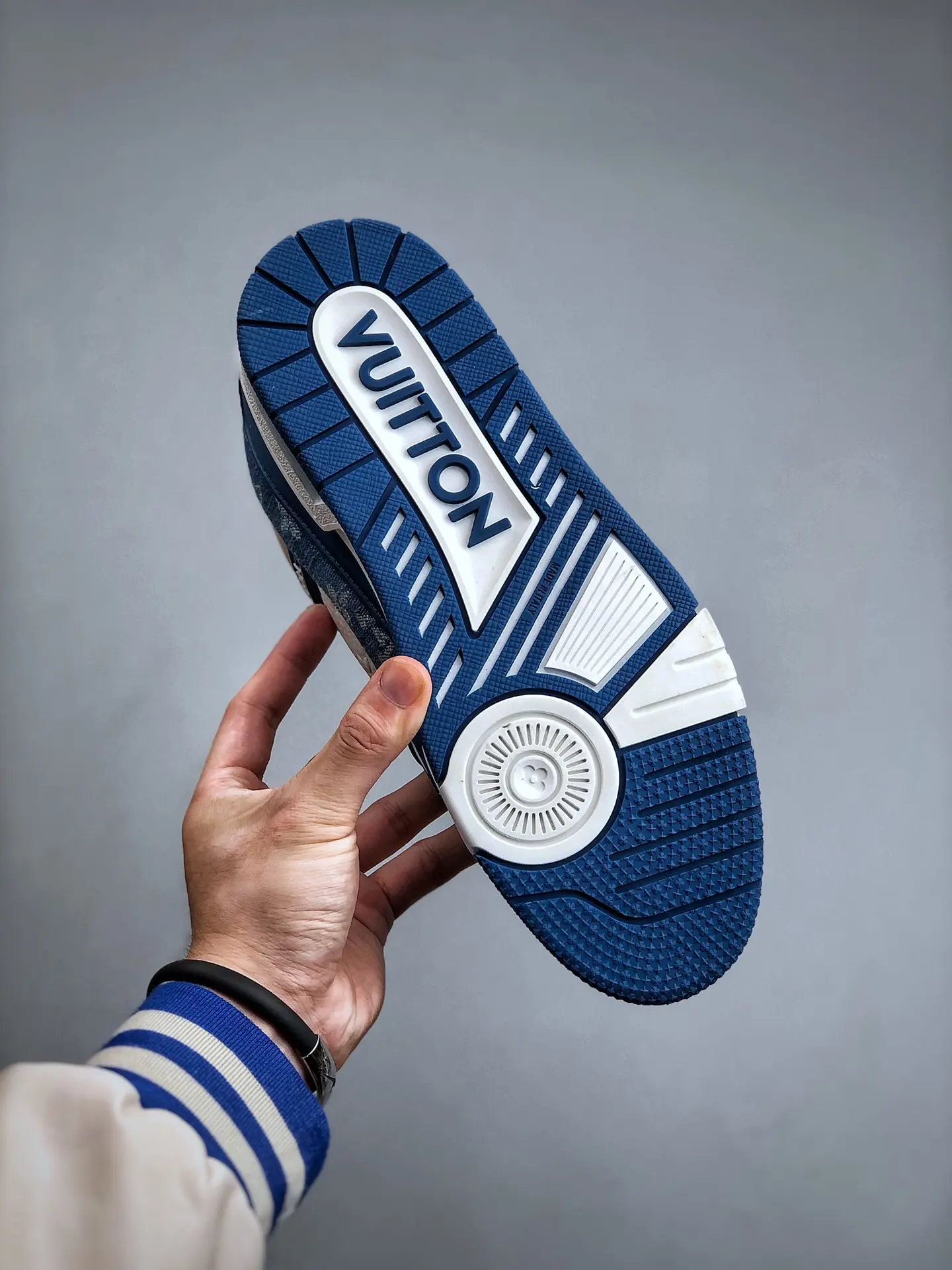 YASSW | The Blue Louis Vuitton LV Trainer Sneaker Replica: Style Meets Affordability