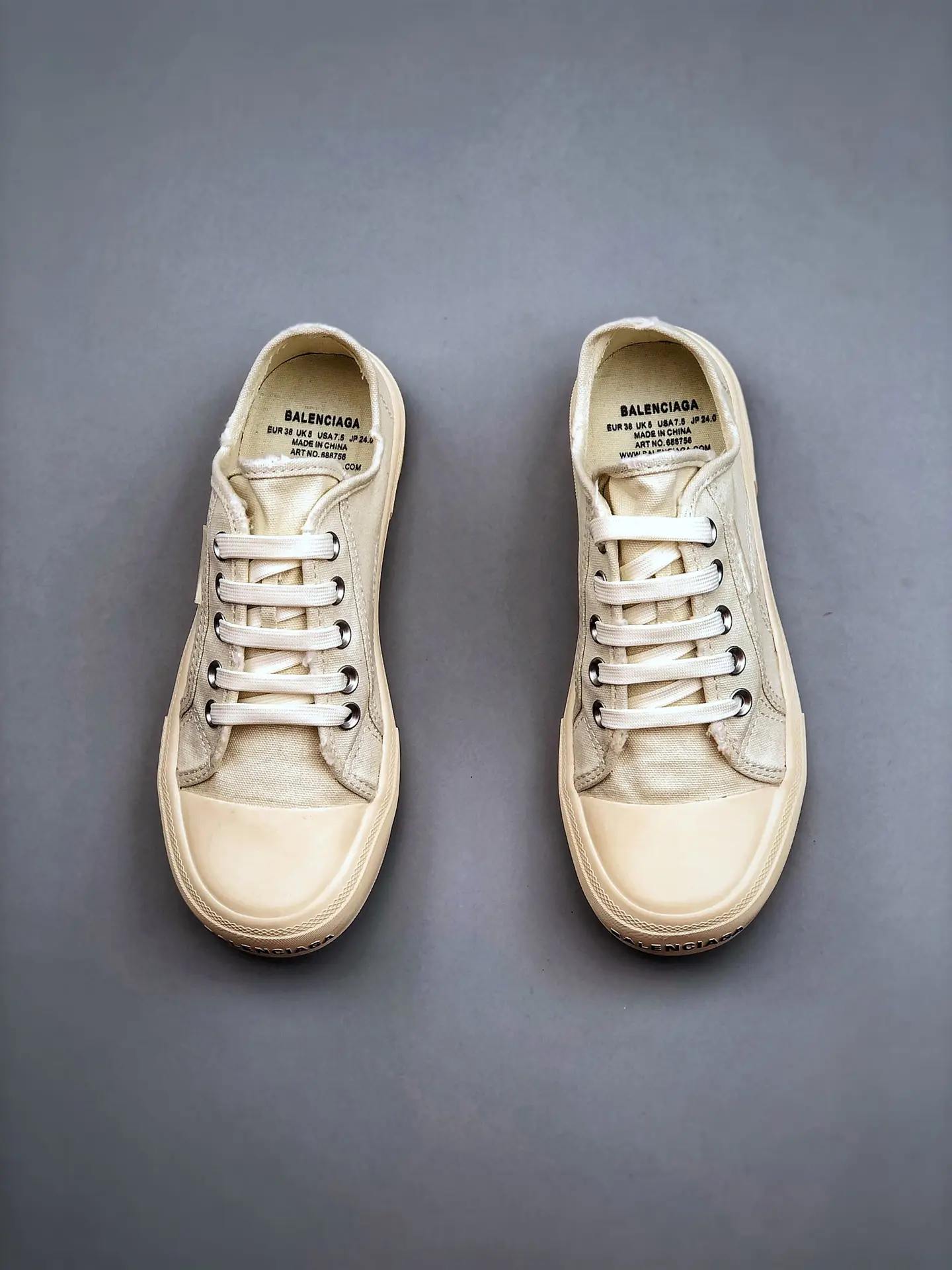 YASSW | Balenciaga Paris Low Top Sneakers in Ivory: The Truth About Replicas