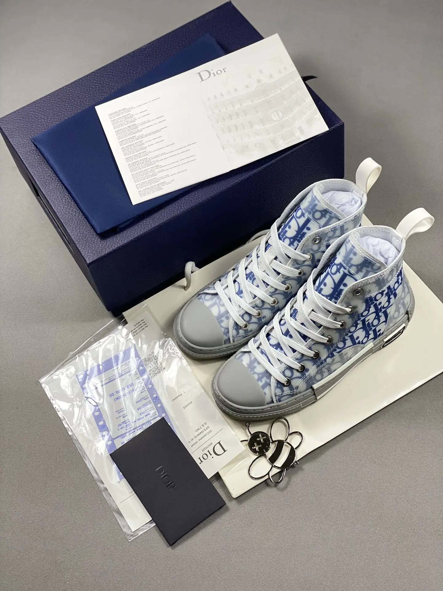 YASSW | Dior B23 High Top Blue Oblique Pixel Replica: Style and Substance