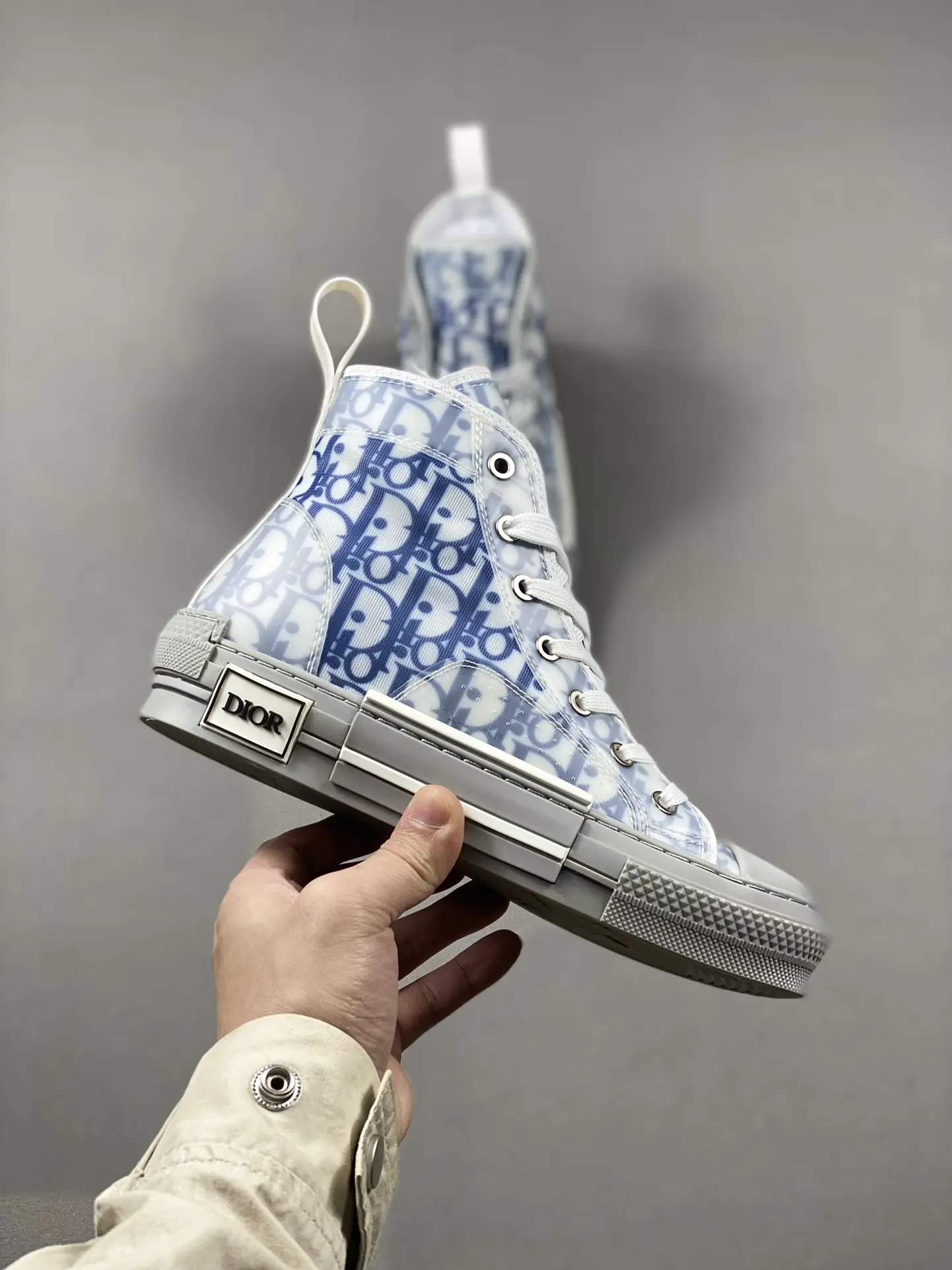 YASSW | Dior B23 High Top Blue Oblique Pixel Replica: Style and Substance