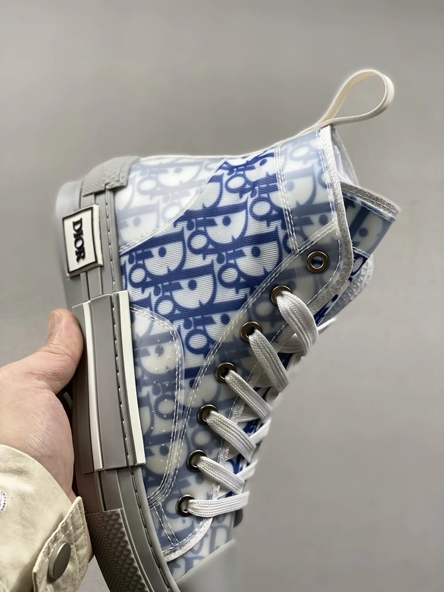 YASSW | Dior B23 High Top Blue Oblique Pixel Replica: Style and Substance