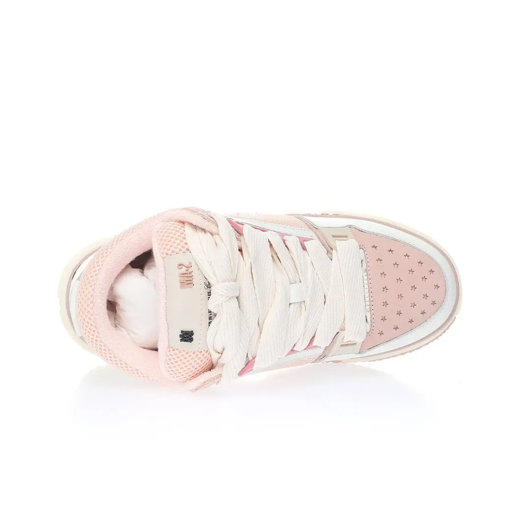 YASSW | Stylish Comfort: Replica Amiri Wmns MA-1 'Pink' Designer Sneakers