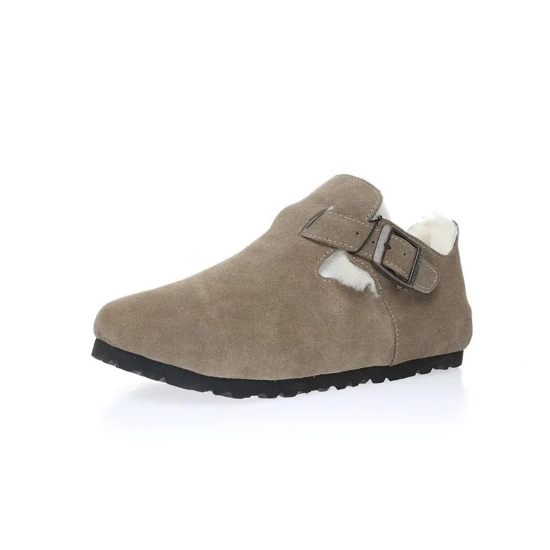 YASSW | Authenticity in Question: Birkenstock Boston Shearling Suede Stone Coin Replica