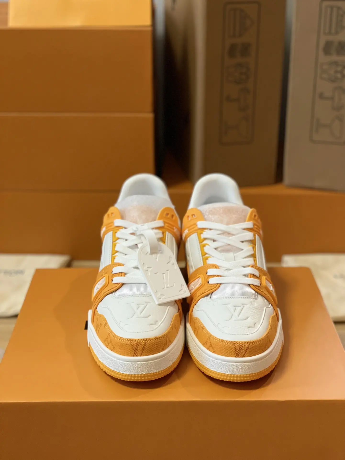 YASSW | Louis Vuitton Yellow Trainer Sneaker Replica: A Detailed Review