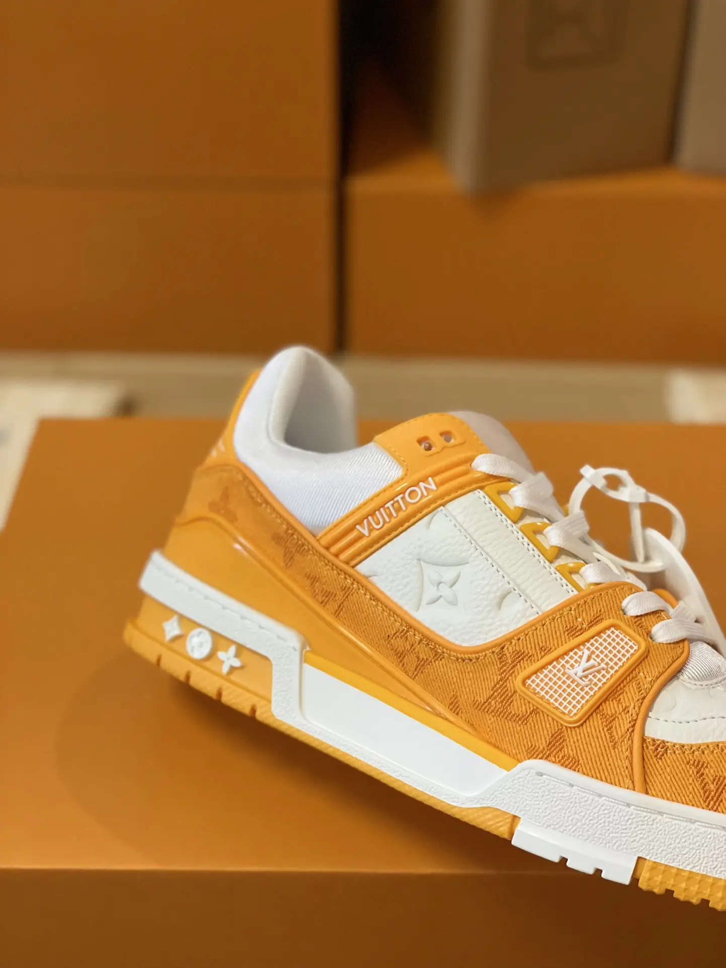 YASSW | Louis Vuitton Yellow Trainer Sneaker Replica: A Detailed Review