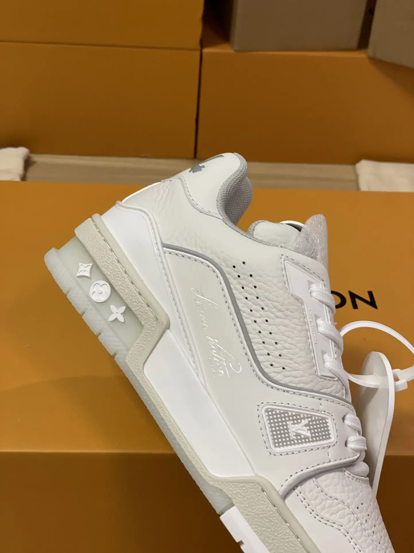 YASSW | Rep Fake Replica Louis Vuitton Trainer White Grey Signature: A Comprehensive Guide