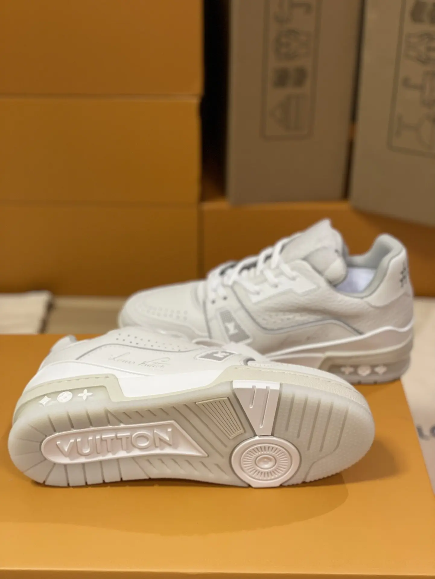 YASSW | Rep Fake Replica Louis Vuitton Trainer White Grey Signature: A Comprehensive Guide