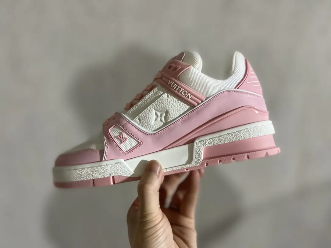 YASSW | Replica Louis Vuitton Trainer Pink Rose Sneakers: Luxury on a Budget