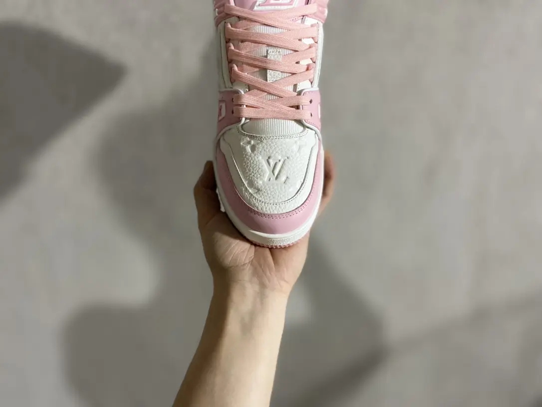 YASSW | Replica Louis Vuitton Trainer Pink Rose Sneakers: Luxury on a Budget