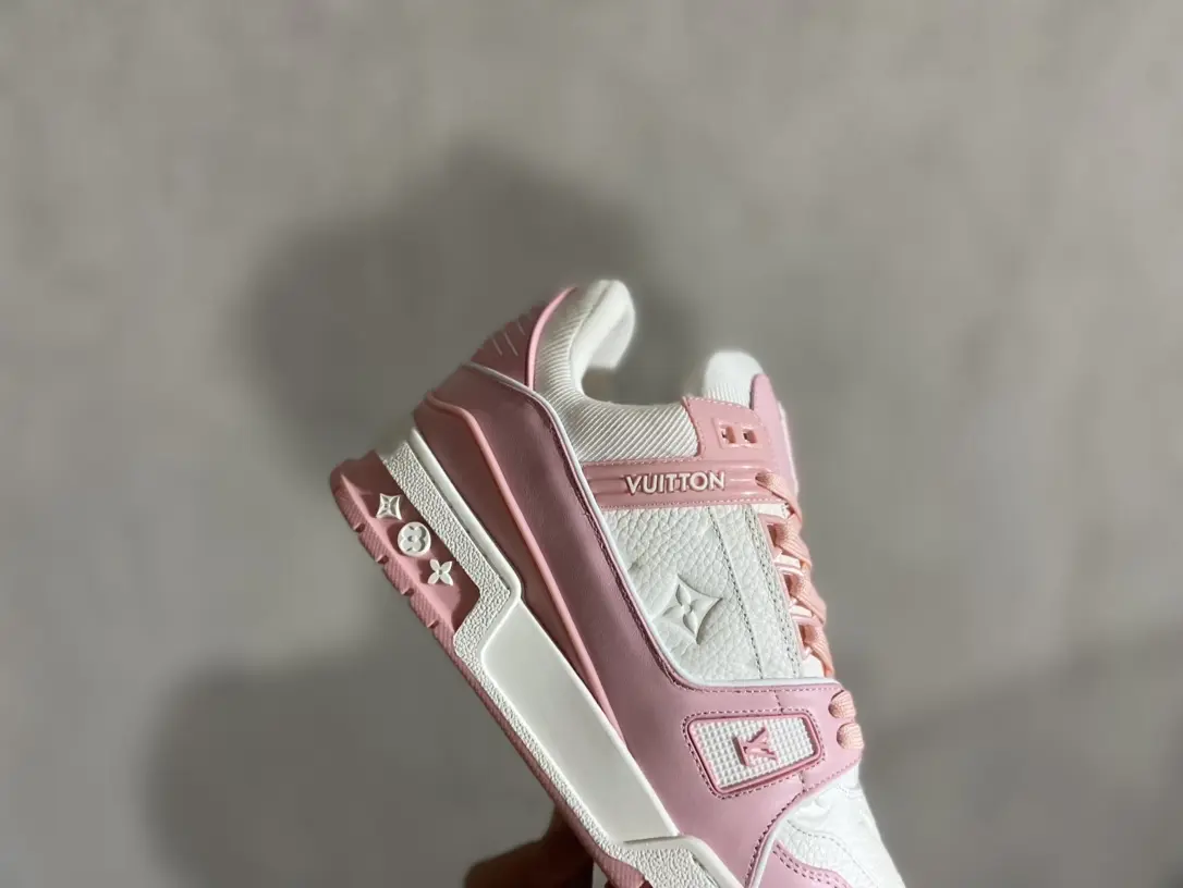 YASSW | Replica Louis Vuitton Trainer Pink Rose Sneakers: Luxury on a Budget