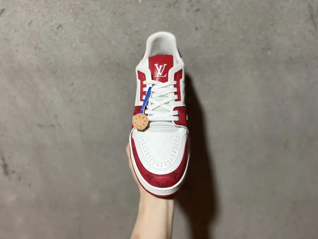 YASSW | Louis Vuitton Trainer #54 Signature Red White - The Ultimate Replica Guide