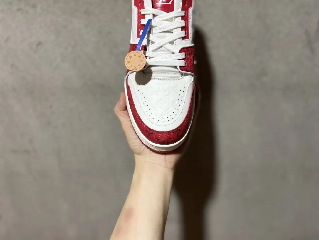 YASSW | Louis Vuitton Trainer #54 Signature Red White - The Ultimate Replica Guide