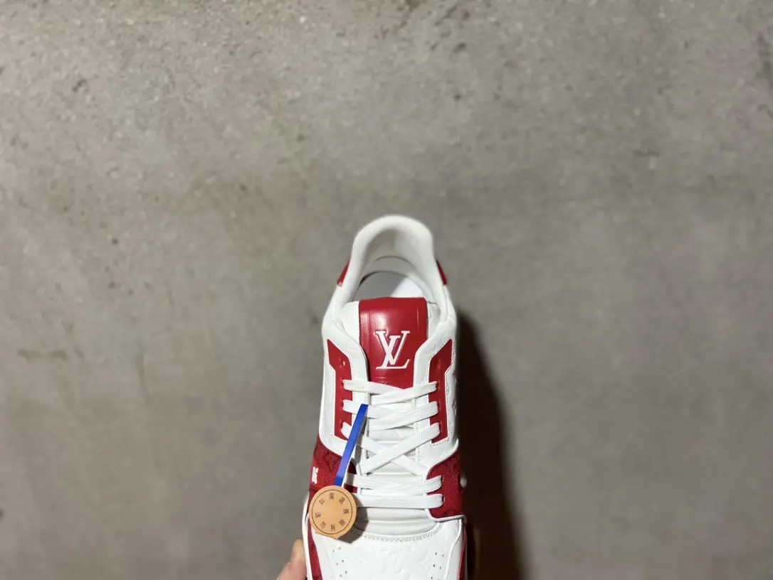 YASSW | Louis Vuitton Trainer #54 Signature Red White - The Ultimate Replica Guide