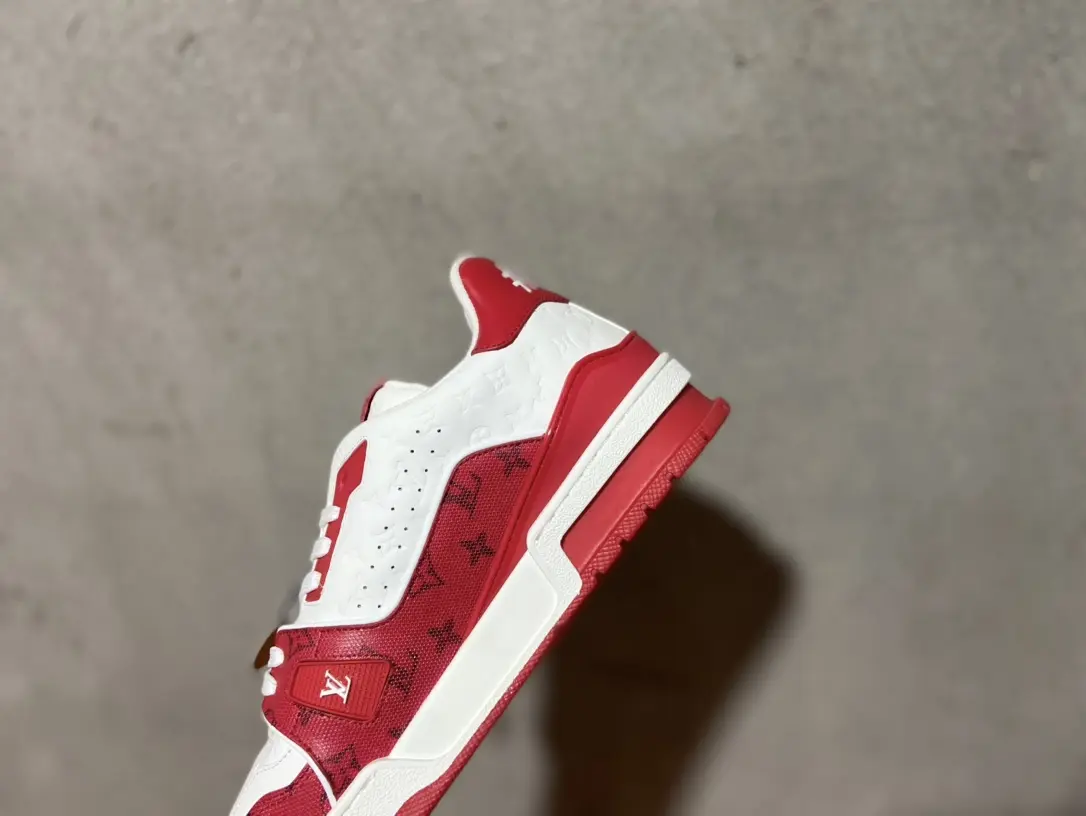 YASSW | Louis Vuitton Trainer #54 Signature Red White - The Ultimate Replica Guide