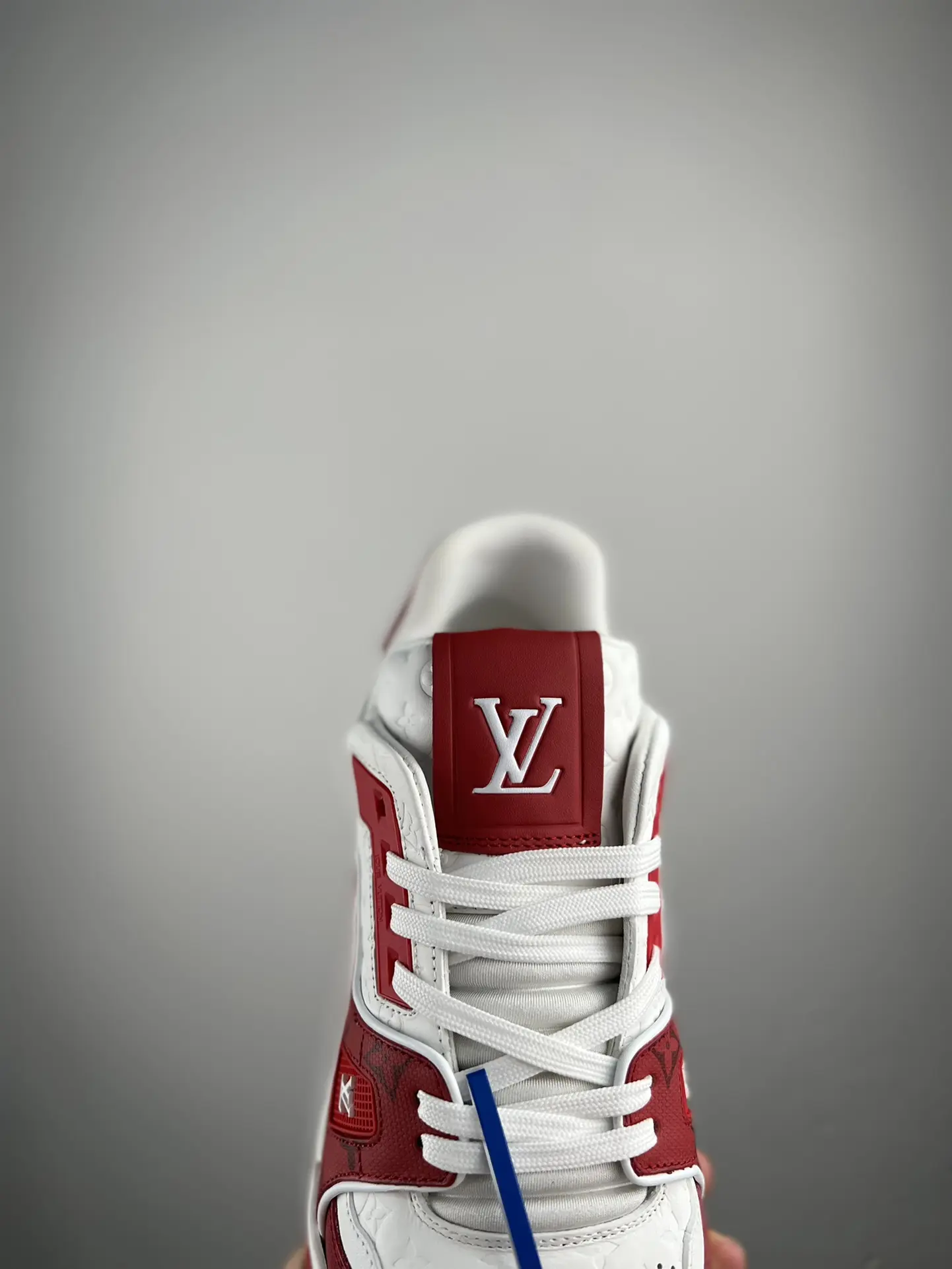 YASSW | Louis Vuitton Trainer #54 Signature Red White: Replica Review