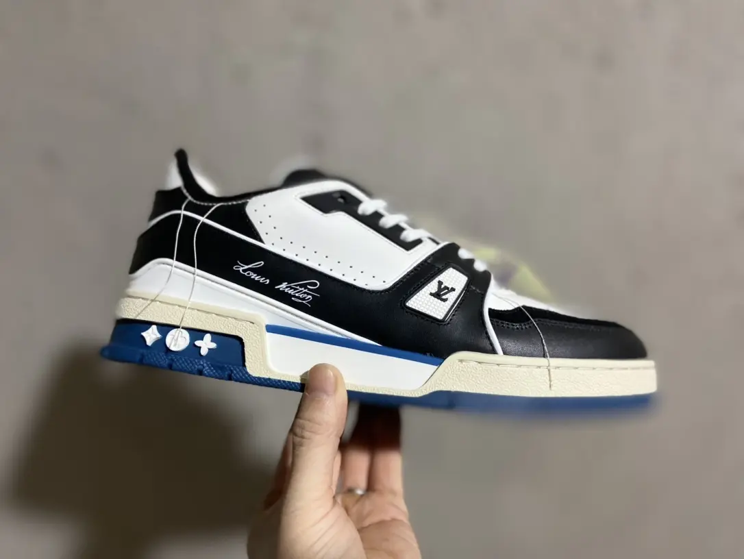 YASSW | Replica Louis Vuitton LV Trainer Sneaker Blue - A Stylish Alternative