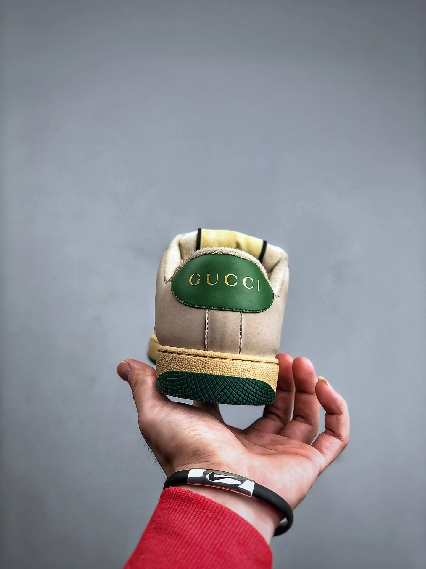 YASSW | Authenticity Meets Style: Exploring Replica Gucci Screener Sneakers in Beige