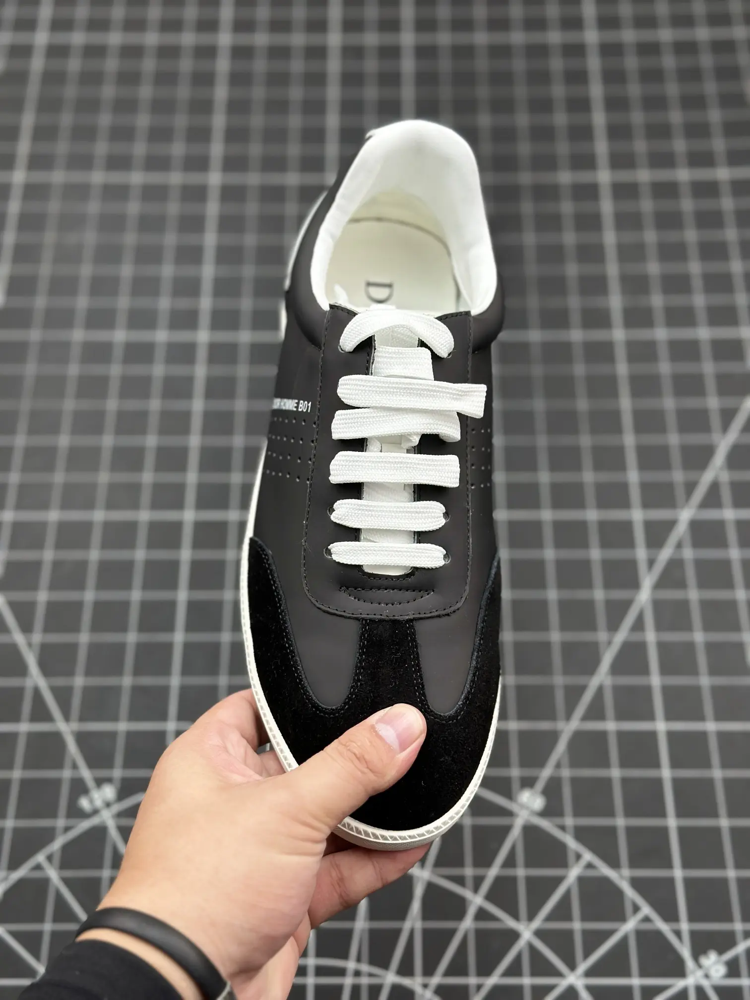 YASSW | Dior B01 Suede Leather 'Black' Replica Sneakers Review