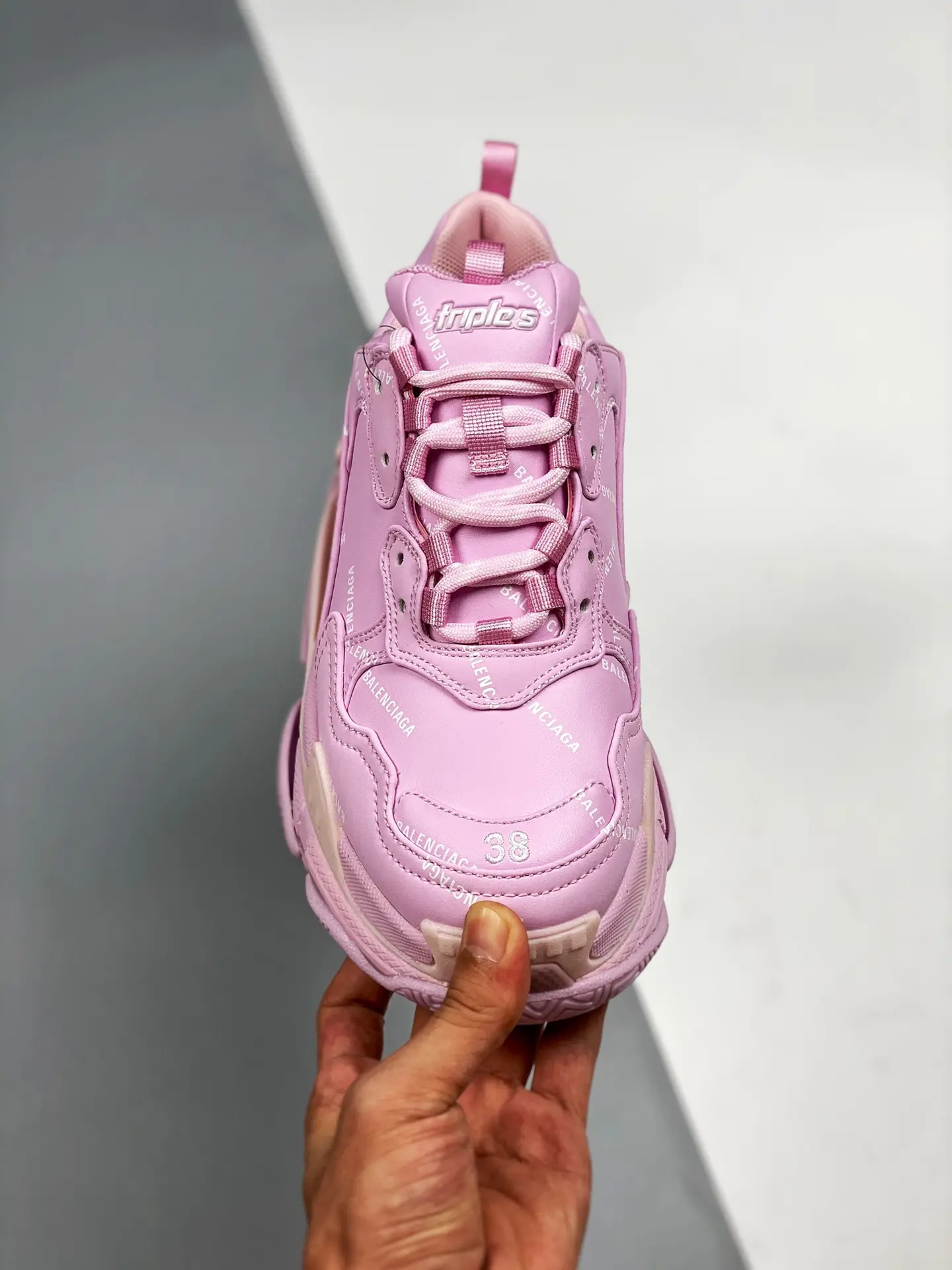 YASSW | Balenciaga Triple S Pink Women’s Sneakers Review (Replica)