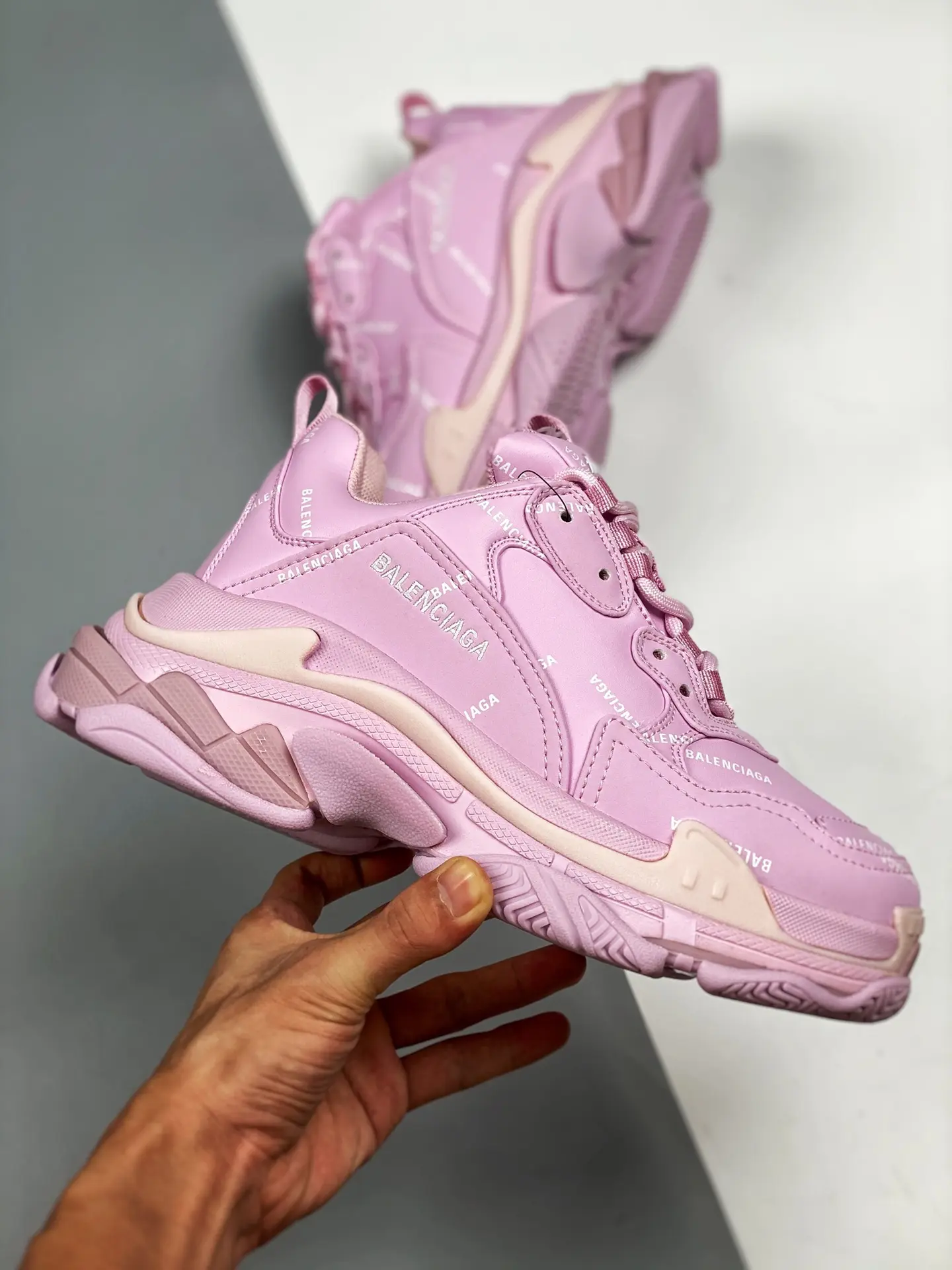 YASSW | Balenciaga Triple S Pink Women’s Sneakers Review (Replica)