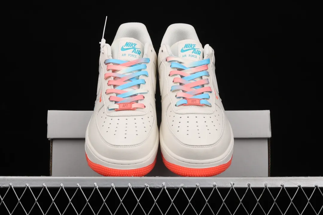 YASSW | The Ultimate Guide to Replica Nike Air Force 1 07 Low SU19 Rice White Orange Blue