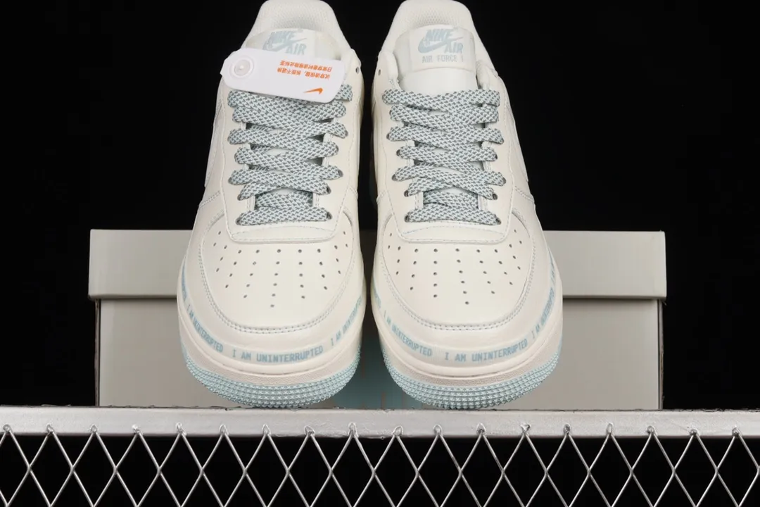 YASSW | Fake Rep Replica Nike Air Force 1 07 SU19 More Than Sail White Light Blue Review