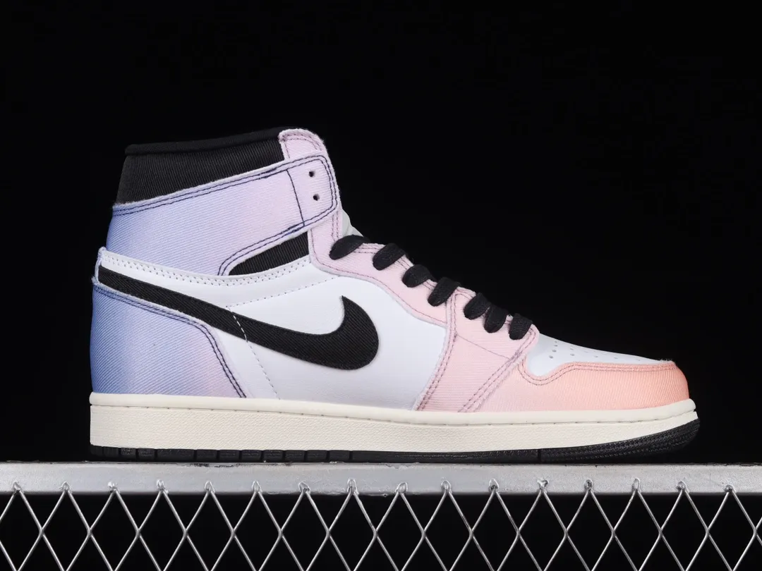 YASSW | Air Jordan 1 Retro High OG Craft 'Skyline' Replica - Vivid Orange/Black/Iced Lilac/True Blue