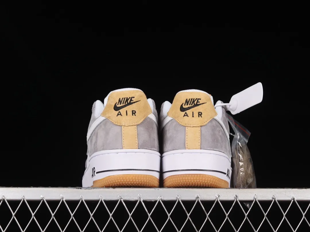 YASSW | Nike Air Force 1 07 Low Suede Grey Yellow White DE0099-005 Review - Replica or Real?