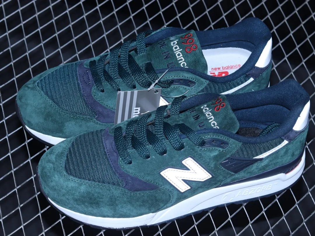 YASSW | New Balance Men's 998 'Age of Exploration' (Green/Navy) Replica Review