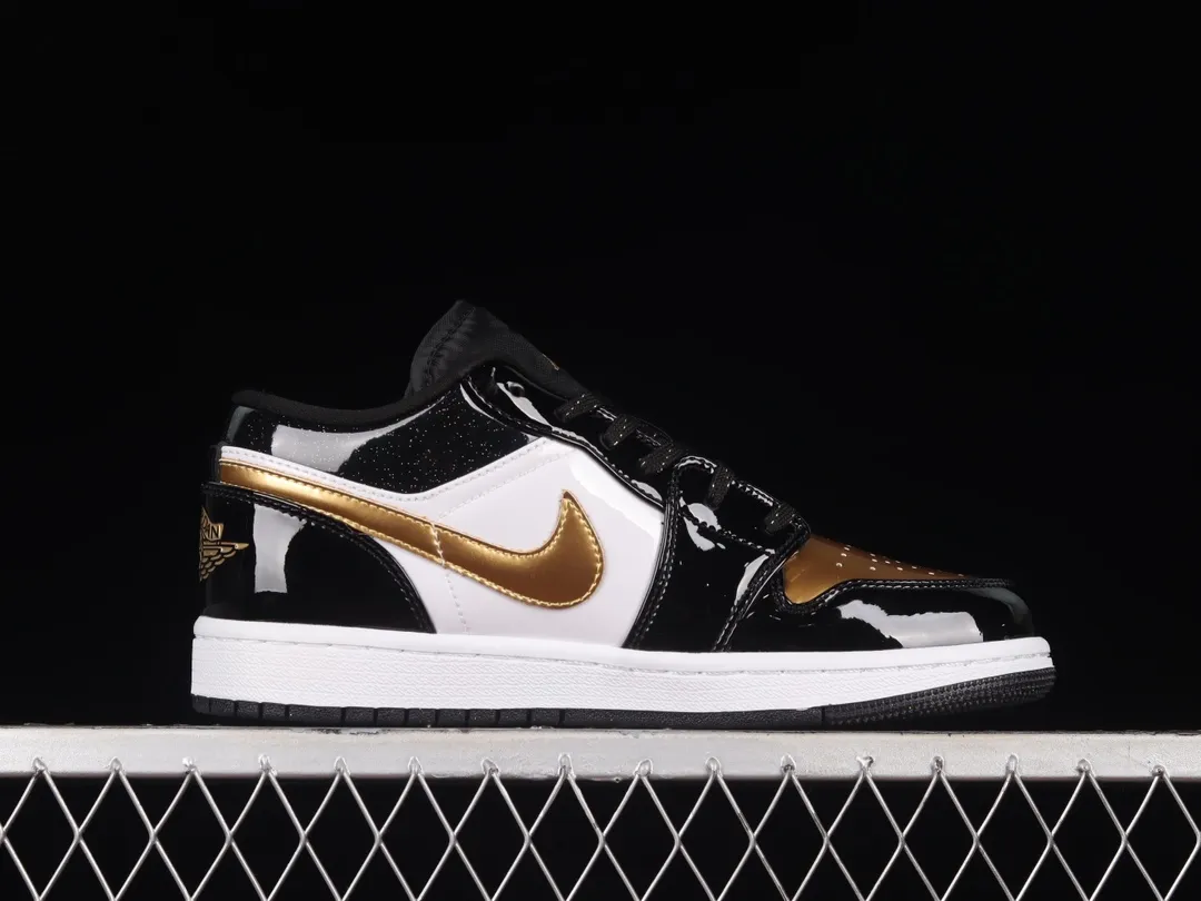 YASSW | Fake Rep Replica Air Jordan 1 Low SE 'Gold Toe' (GS)