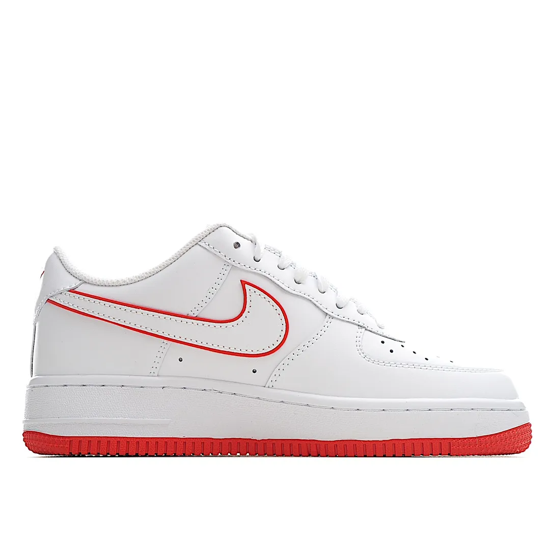 YASSW | Unveiling the Nike Air Force 1 Low White Picante Red: Original vs. Replica