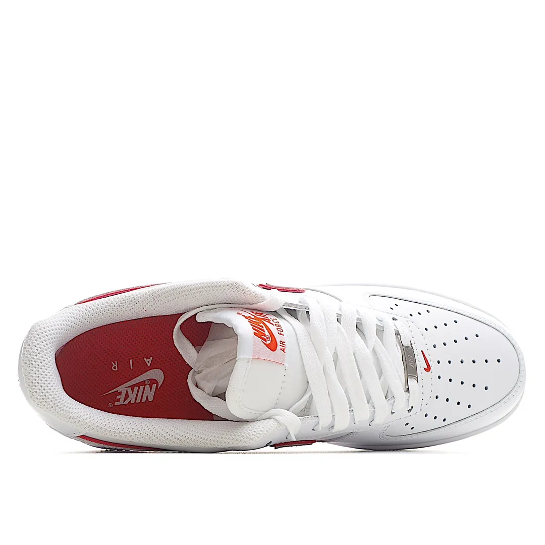 YASSW | Unveiling the Nike Air Force 1 Low White Picante Red: Original vs. Replica