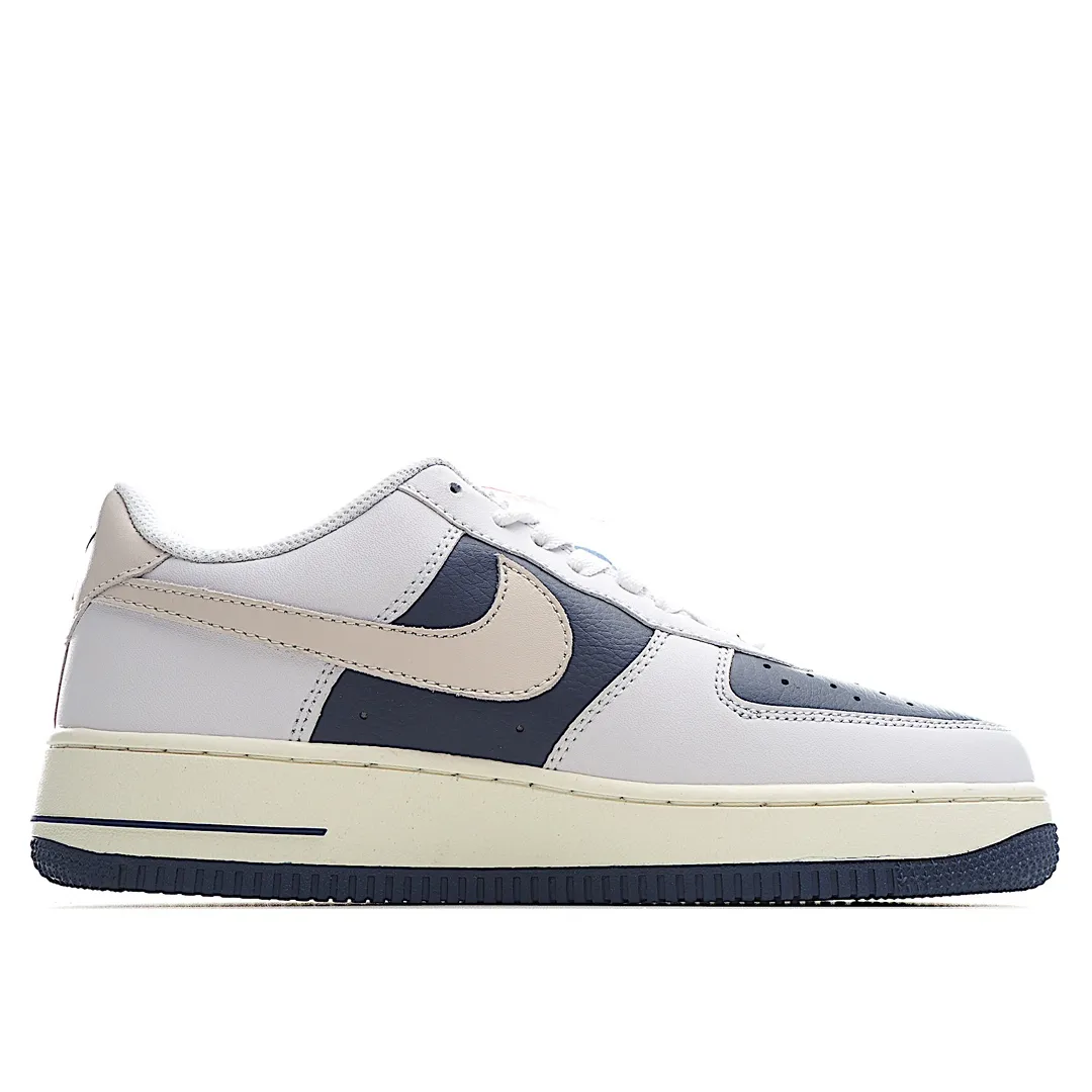 YASSW | Nike Air Force 1 07 Low Beige White Dark Blue DE0099-002 - Fake Rep or Real Deal?