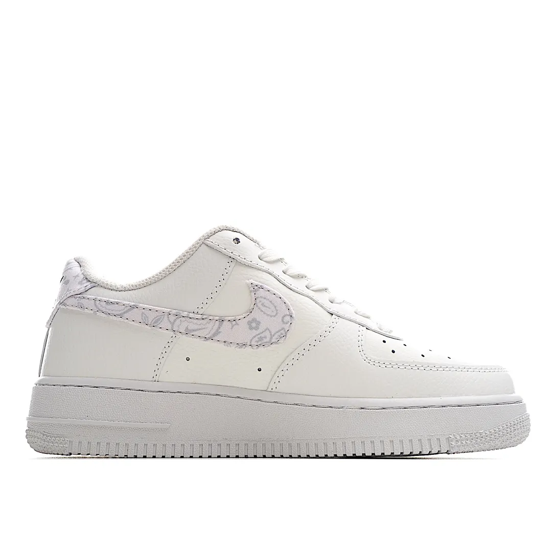 YASSW | Nike Air Force 1 Low White Paisley (Replica) - Women’s Fashion Staple